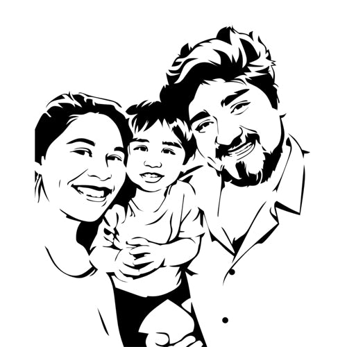 Custom Scroll Saw Pattern from Photo